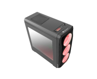 NATEC Genesis Titan 750 USB 3.0 z oknem czerwone podswietlenie NPC-1125 - 414018 - zdjęcie 4